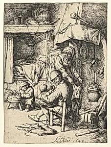 The Pater Familias by Adriaen van Ostade