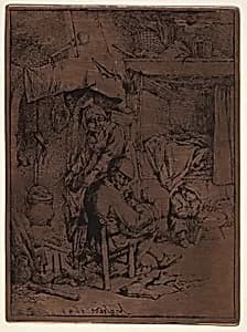The Pater Familias by Adriaen van Ostade
