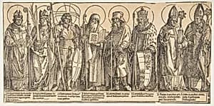 The Patron Saints of Austria by Albrecht Dürer