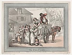The Pea Cart by Thomas Rowlandson|S. W. Fores