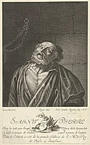 The Penitence of Saint Peter by Jacob Männl|Christoph Lauch|Jusepe de Ribera (called Lo Spagnoletto)