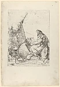The Philosopher, from the Scherzi by Giovanni Battista Tiepolo
