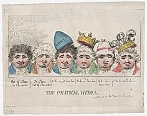 The Political Hydra by Thomas Rowlandson|S. W. Fores