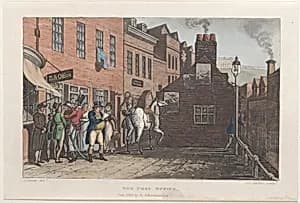 The Post Office by Joseph Constantine Stadler|James Green|Thomas Rowlandson|Rudolph Ackermann, London