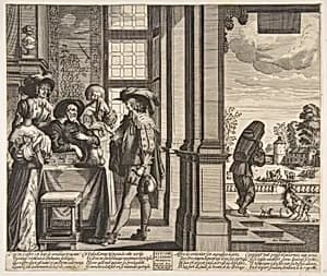The Prodigal Son Leaves Home by Anonymous|Abraham Bosse