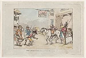 The Production of a Post House by Thomas Rowlandson|Rev. James Beresford