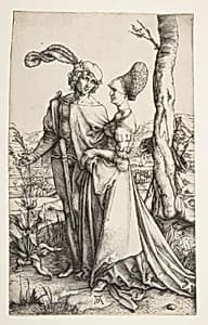 The Promenade by Albrecht Dürer
