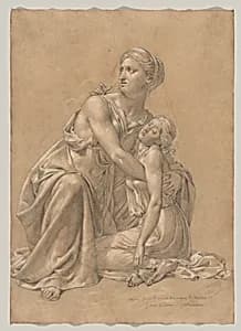 The Punishment of Niobe by Merry Joseph Blondel