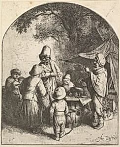 The Quack by Adriaen van Ostade