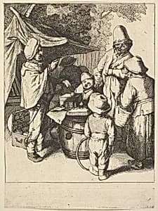 The Quack by Adriaen van Ostade