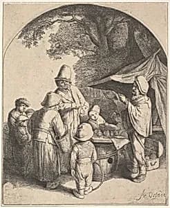 The Quack by Adriaen van Ostade
