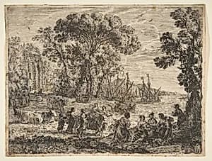 The Rape of Europa by Claude Lorrain (Claude Gellée)