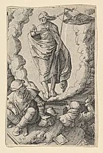 The Resurrection by Lucas van Leyden