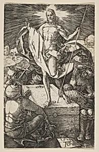 The Resurrection, from "The Passion" by Albrecht Dürer
