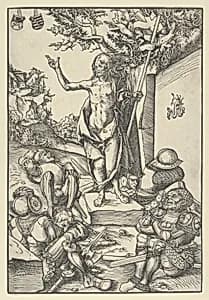 The Resurrection, from The Passion by Lucas Cranach the Elder