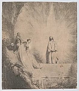 The Resurrection of Lazarus by Jan Lievens