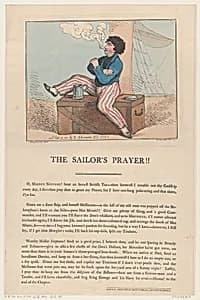 The Sailor's Prayer!! by Edward Spragg|George Murgatroyd Woodward|Thomas Rowlandson