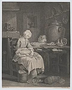 The Salad Washer by Jacques Firmin Beauvarlet|Etienne Jeaurat