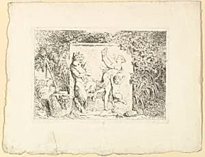 The Satyrs' Dance by Jean Honoré Fragonard