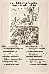 The Schoolmaster by Albrecht Dürer