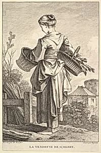 The Seller of Celery by John Ingram|François Boucher