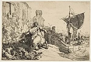 The Ship of Fortune by Rembrandt (Rembrandt van Rijn)