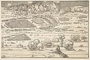 The Siege of a Fortress by Albrecht Dürer
