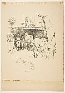 The Smith's Yard by James McNeill Whistler|Thomas Robert Way