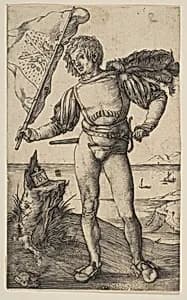The Standard Bearer by Albrecht Dürer