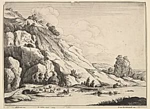 The Stone Bridge by Adam Elsheimer|Jacob Pynas|Frans van den Wyngaerde|Wenceslaus Hollar
