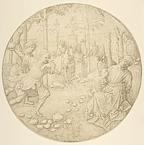 The Stoning of the Elders by Pseudo-Aert Ortkens
