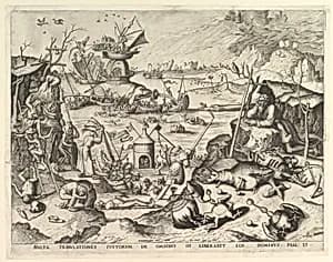 The Temptation of St. Anthony by Hieronymus Bosch|Jan and Lucas van Doetecum