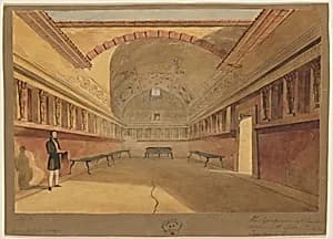 The Tepidarium at Pompeii by Robert Wetten