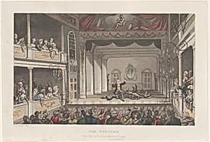 The Theatre by Rudolph Ackermann, London|James Green|Thomas Rowlandson