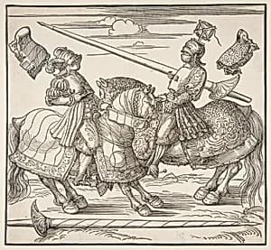 The Tournament on Horseback by Albrecht Dürer
