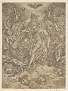 The Trinity (copy) by Albrecht Dürer