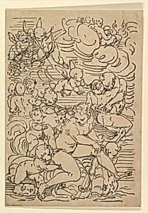 The Triumph of Amphitrite by Luca Cambiaso