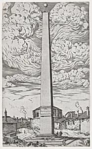The Vatican Obelisk by Anonymous, Italian, 16th century