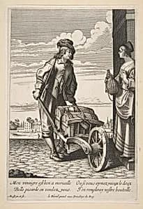 The Vinegar Merchant by Abraham Bosse|Jean I Leblond