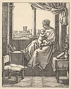 The Virgin at the Window by Barthel Beham