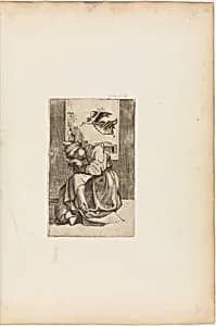 The Vision of St. Helena by Marcantonio Raimondi