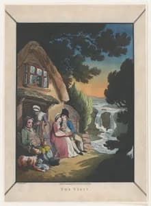 The Visit by Rudolph Ackermann, London|Thomas Rowlandson