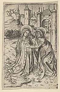 The Visitation by Master ES