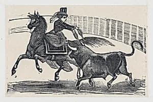 The woman bull fighter by José Guadalupe Posada