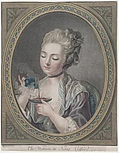 The Woman Taking Coffee by Louis Marin Bonnet