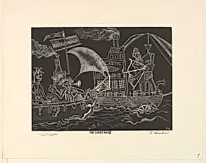 The Yacht Race by Fred Becker|WPA