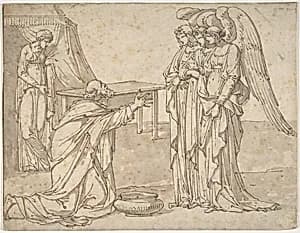 Three Angels Visiting Abraham