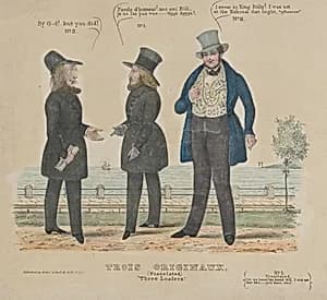 Three Loafers (Trois Originaux) by Alfred E. Baker