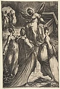 Three Marys at the Tomb by Jacques Bellange