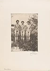 Three Sisters by Anders Zorn